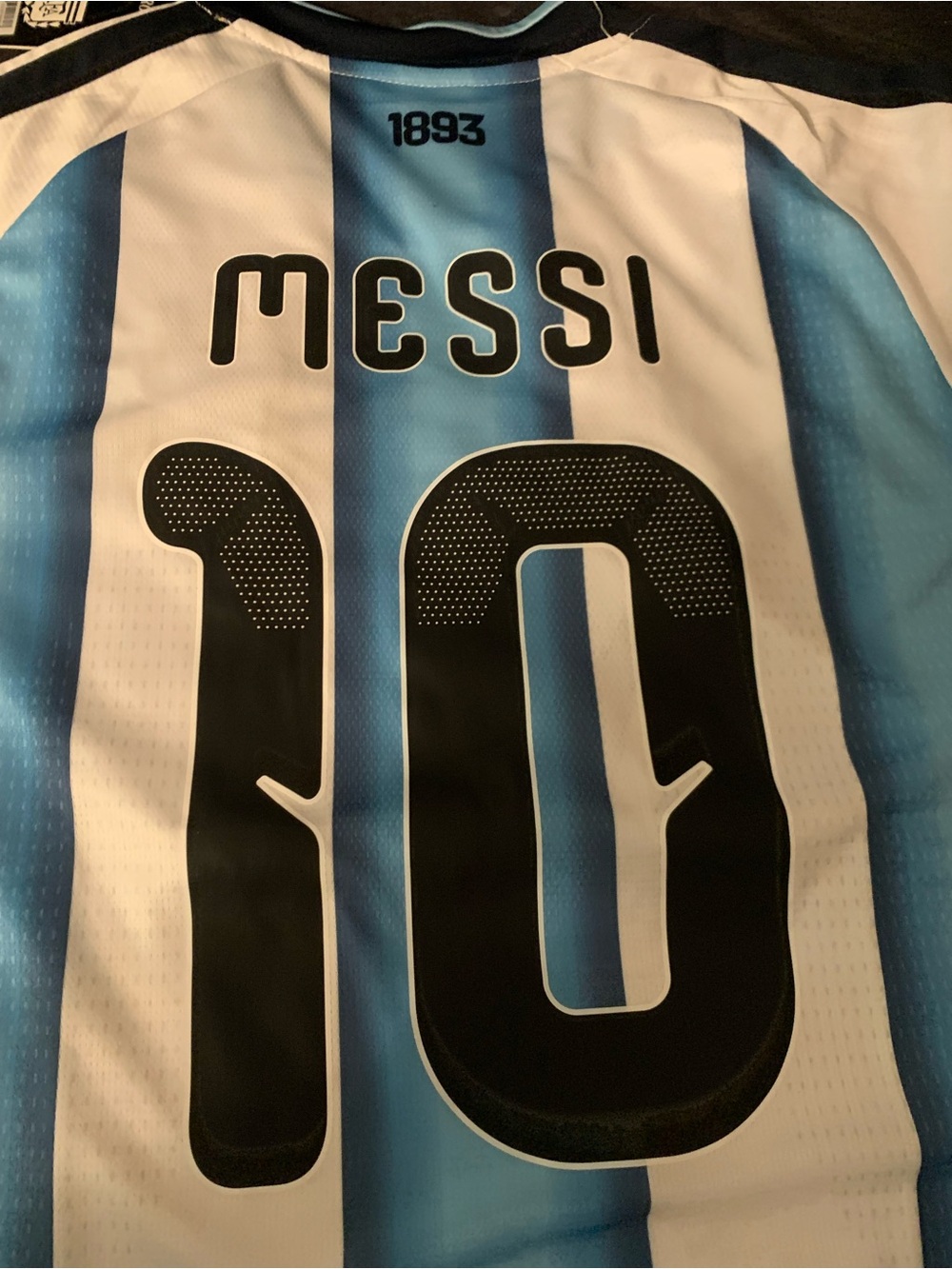 Argentina Lionel Messi #10 Soccer Jersey & Shorts Set Men's size Small - Picture 4 of 5